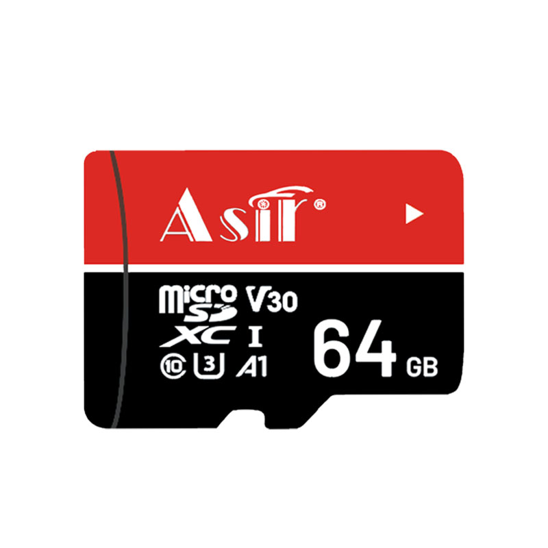 64GB microSDXC card + SD adapte,with A1 application performance, UHS-1, Class 10, U3,V30