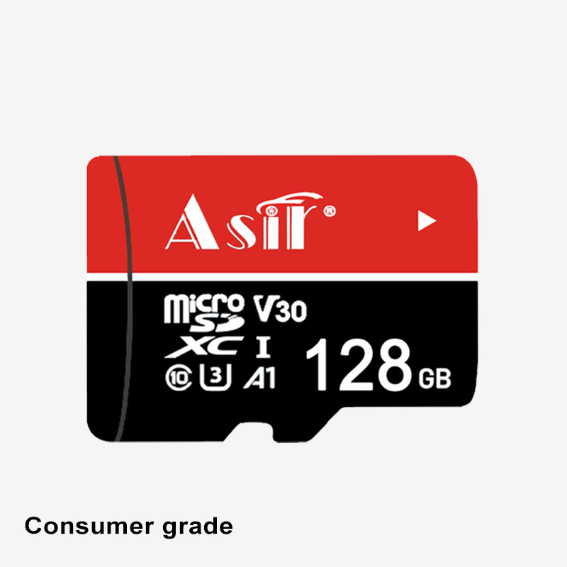 128GB U3 Micro SDXC card Optional SD Adapter